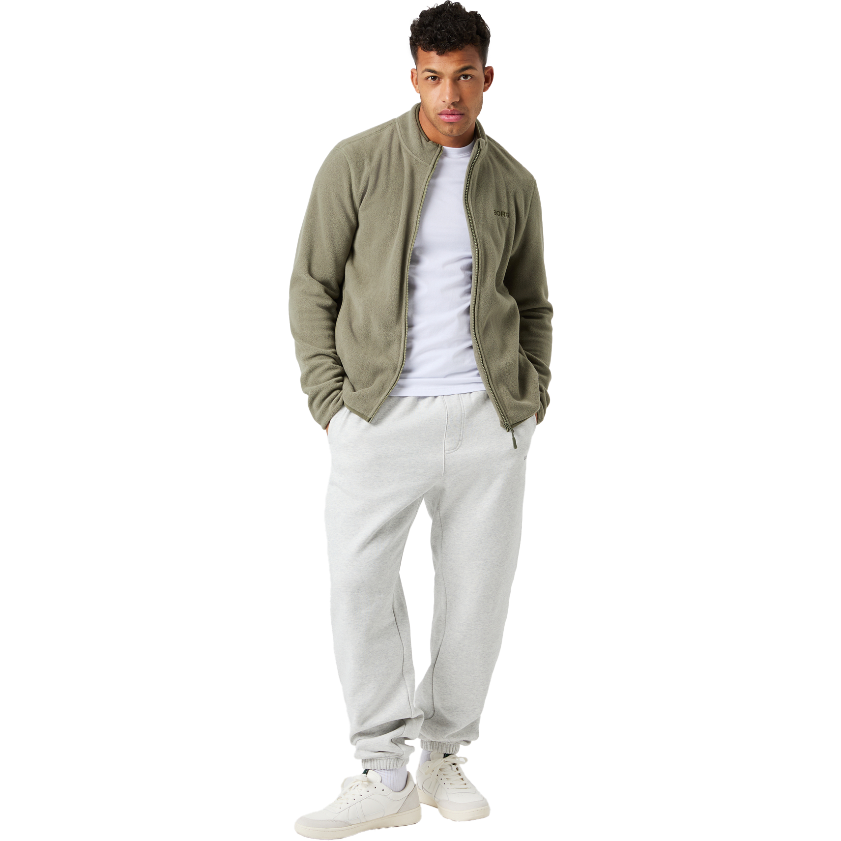 BJ&Ouml;RN BORG, M Borg Full Zip Fleece