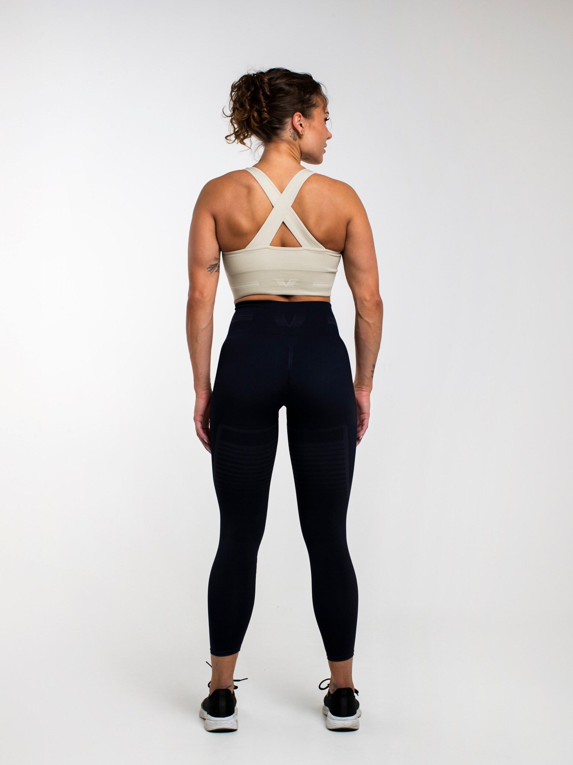 GAVELO, GAVELO SEAMLESS SIGNATURE TIGHTS BLACK