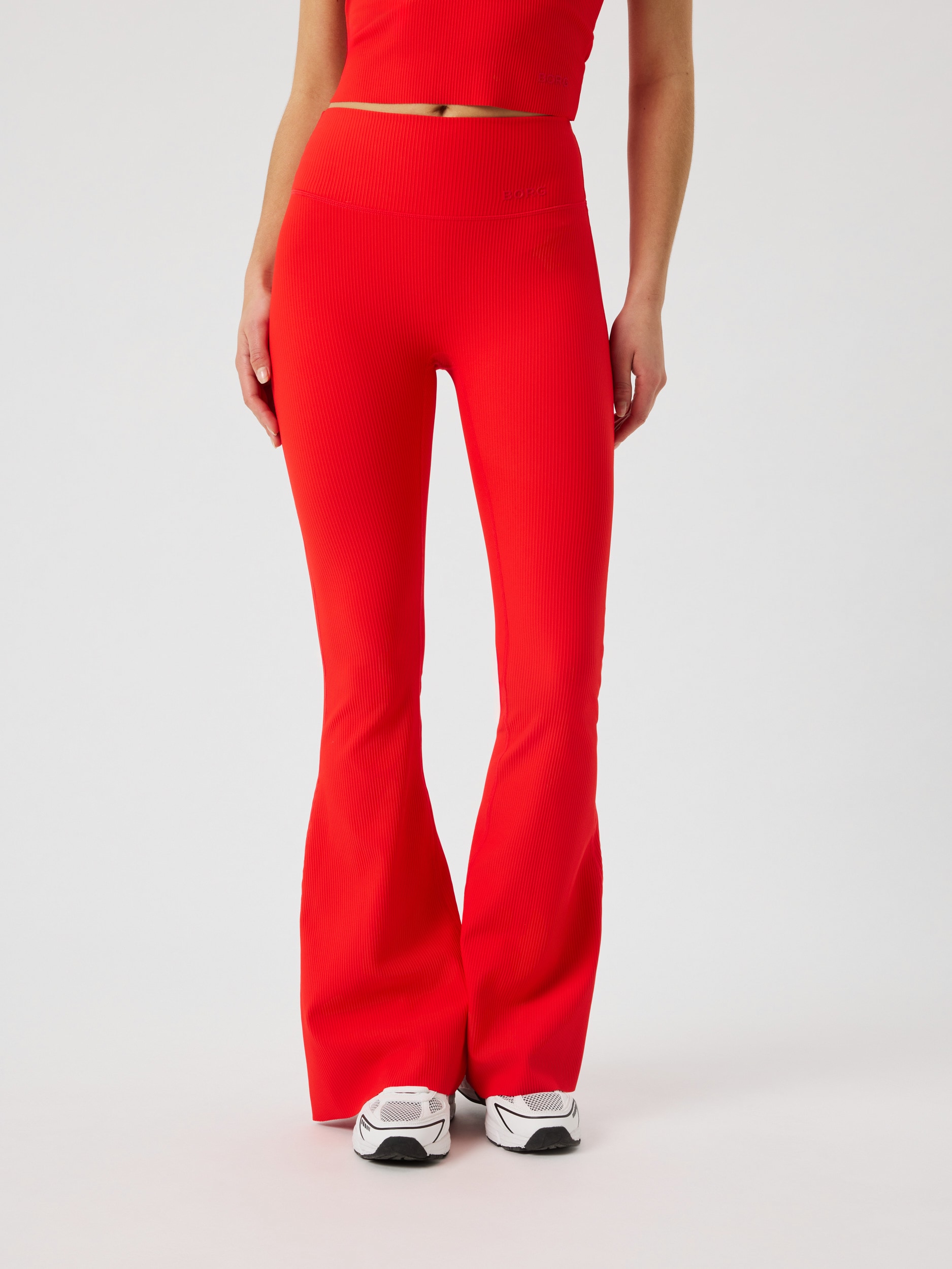 
BJ&Ouml;RN BORG, 
W STUDIO RIBBED FLARE TIGHTS, 
Detail 1
