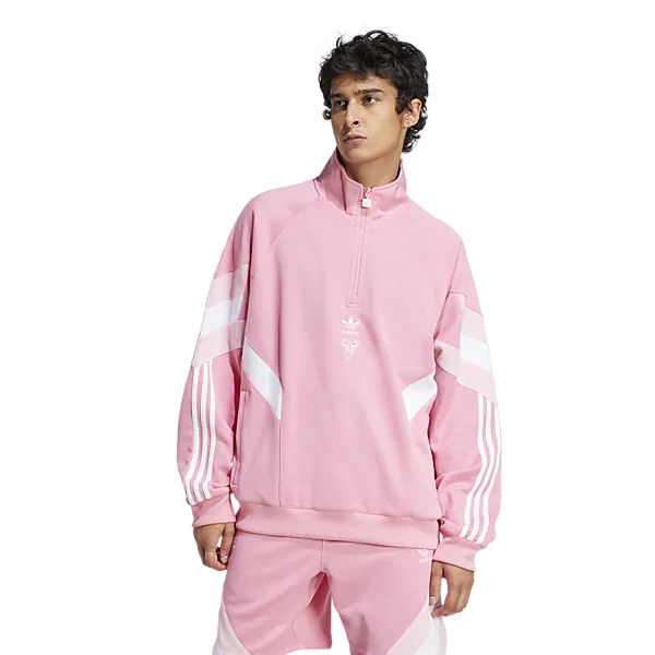 ADIDAS ORIGINALS Толстовка с круглым вырезом на молнии Inter Miami CF Originals