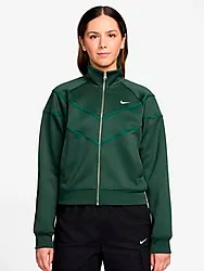 W WINDRUNNER POLY KNIT JKT - FIR/MALACHITE Model01 Small1x1