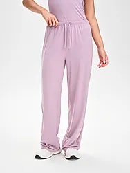 W Soft Lounge Pant - FADED LILAC Model01 Small1x1
