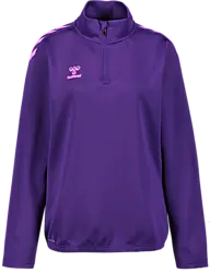 Core Xk Poly Sweat ½Zip W - Acai Standard Small1x1