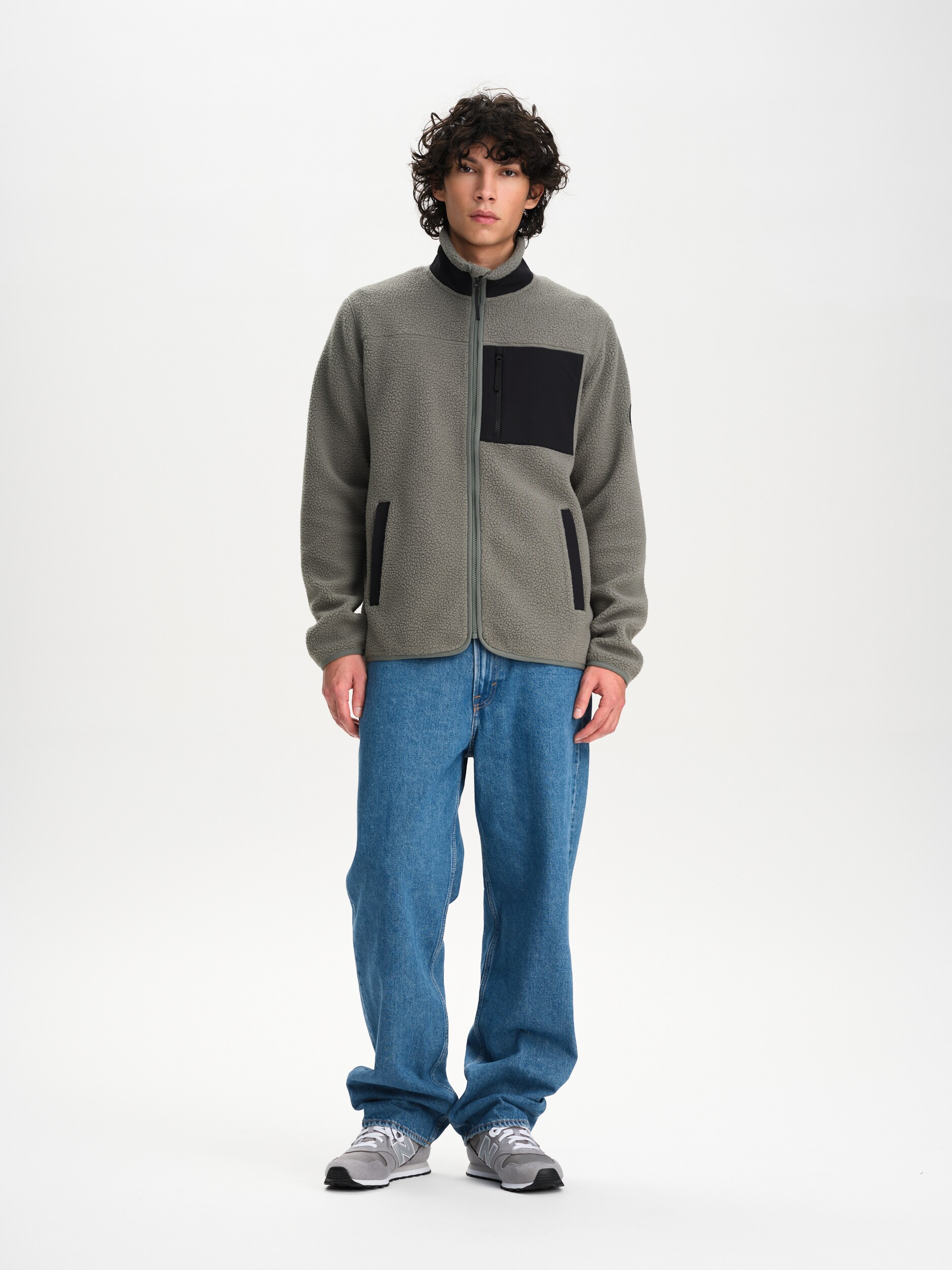 EVEREST, M Pile Shirt Retro