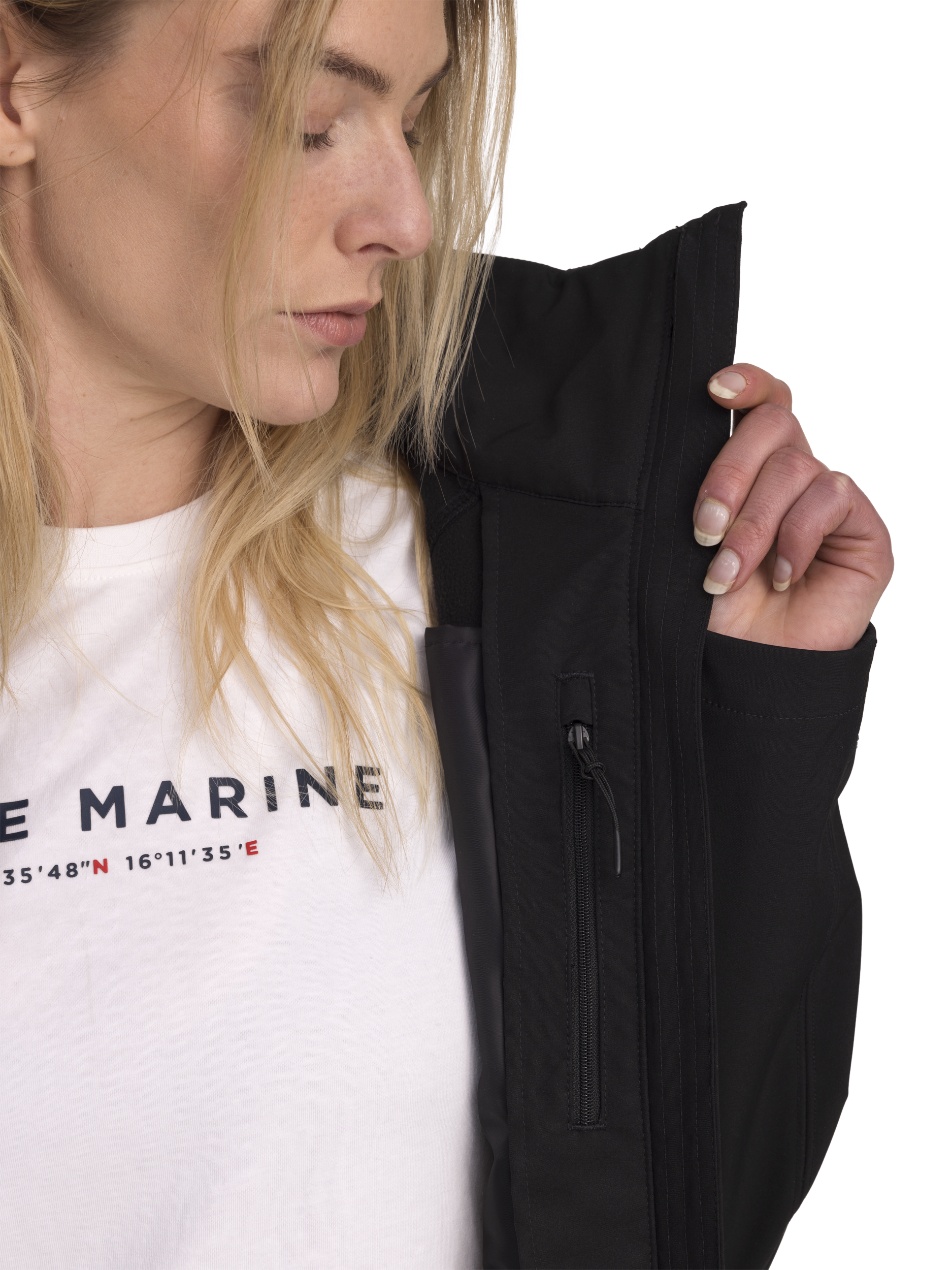 RACE MARINE, W Light Softshell Coat