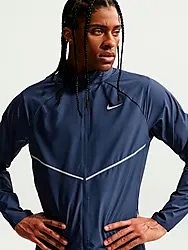 NIKE MILER MEN'S UV REPEL RUNNING J - MIDNIGHT NAVY Model01 Small1x1