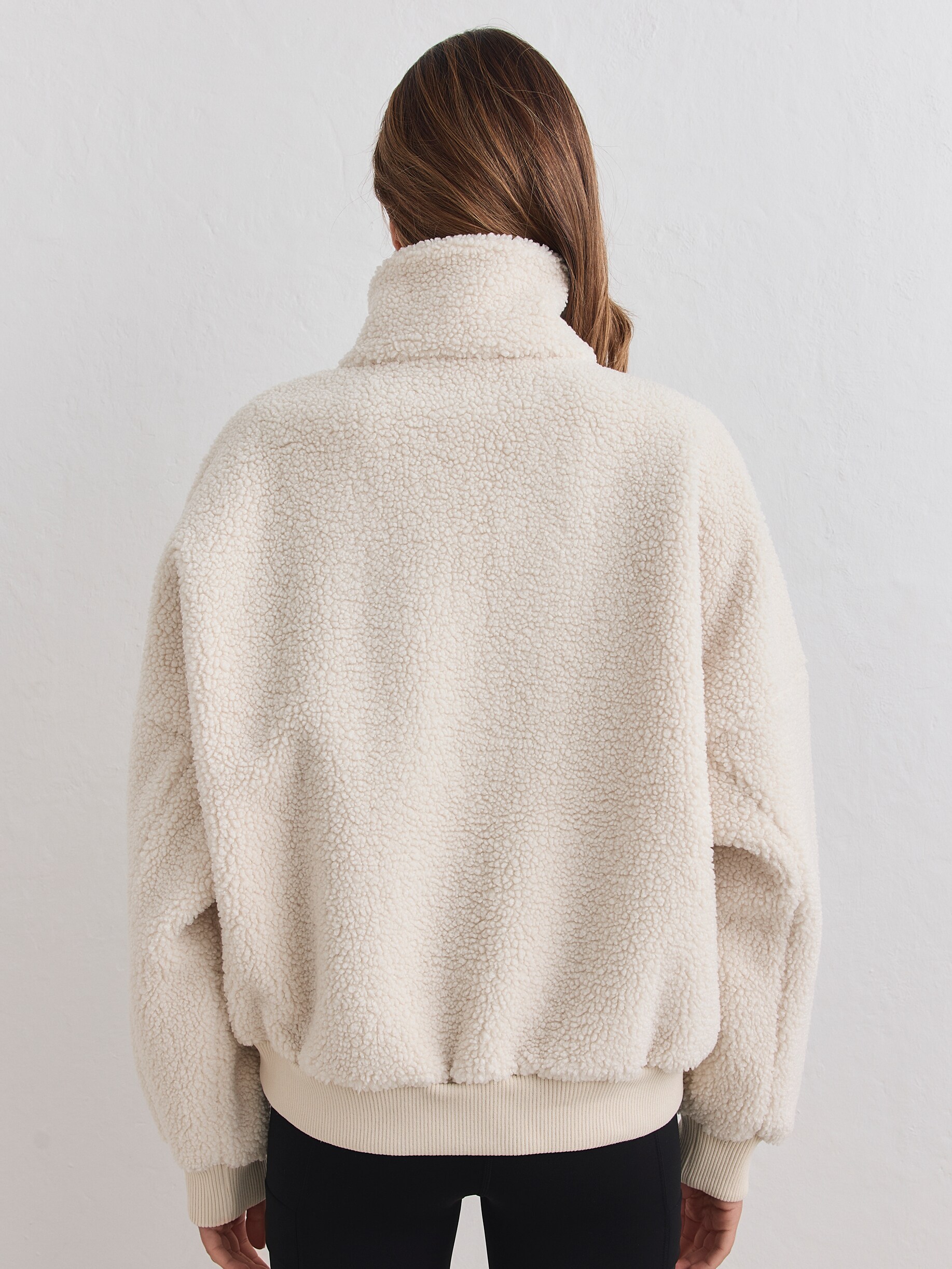 AIM&acute;N, PILE HALF ZIP