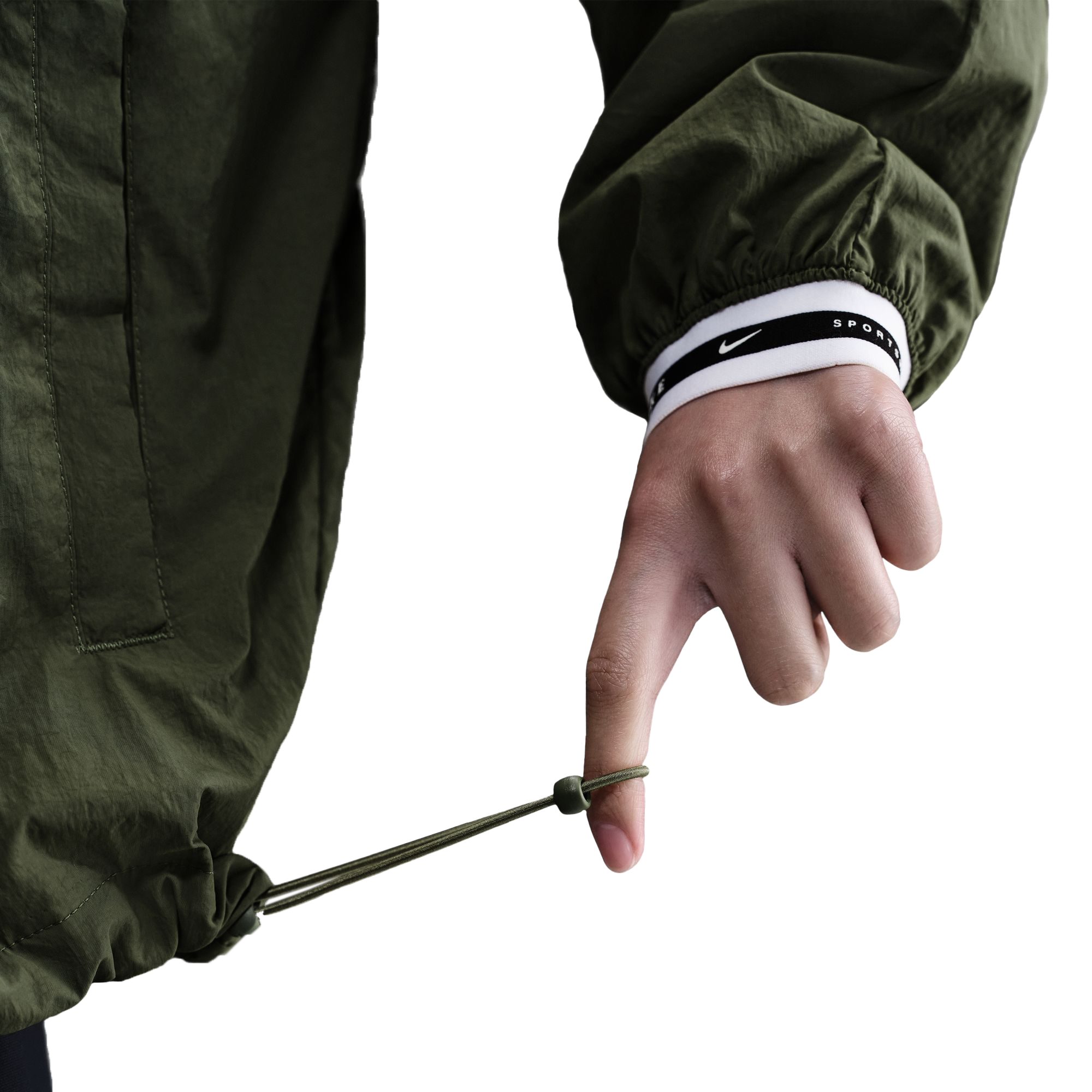 NIKE, W Nsw Jkt Wvn Gls