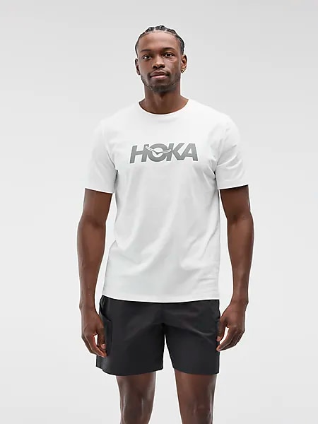 HOKA ФУТБОЛКА С ЛОГОТИПОМ M CORE CTN SS