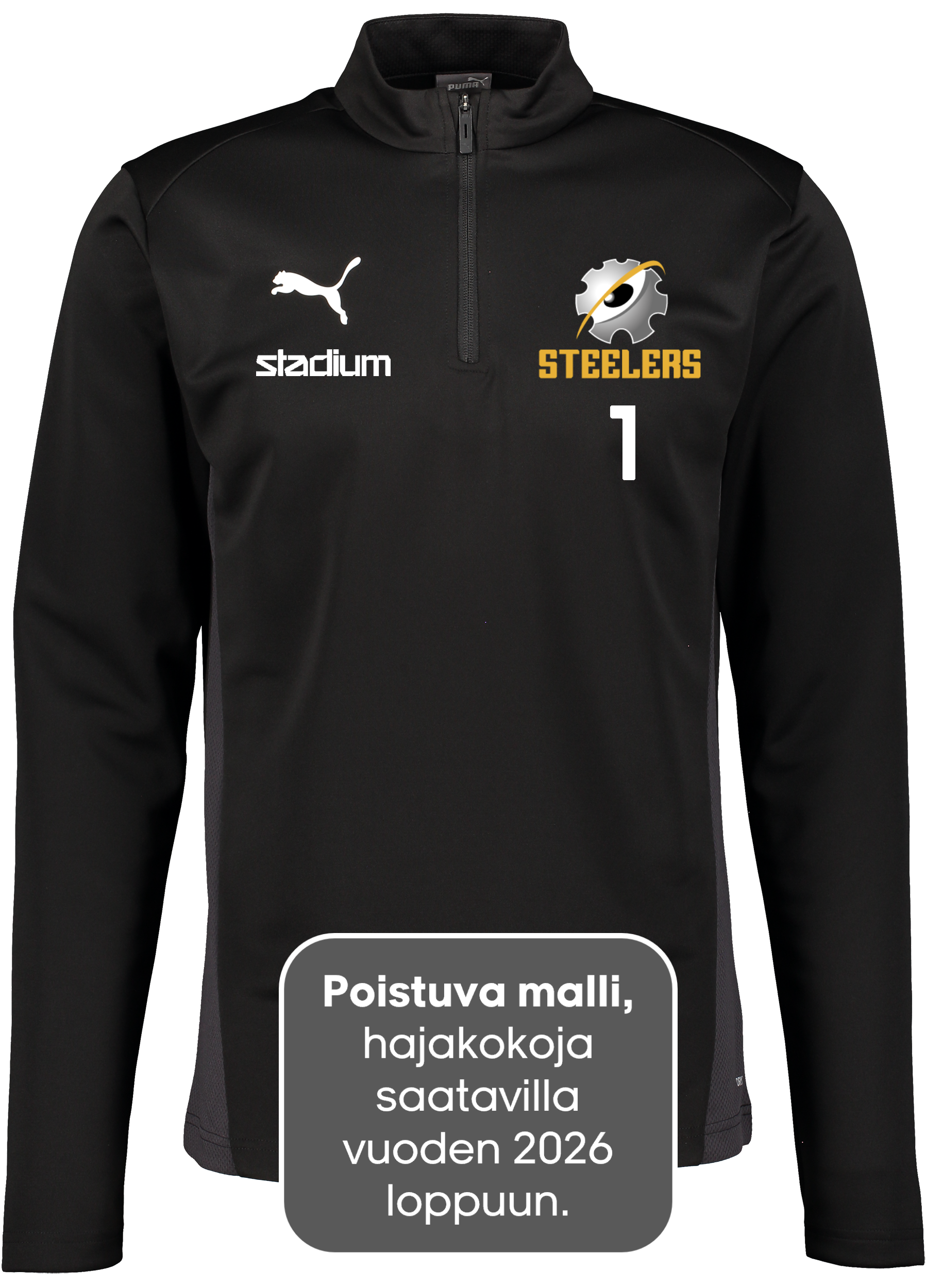 
PUMA, 
T Goal 1/4 Zip Jr, 
Detail 1
