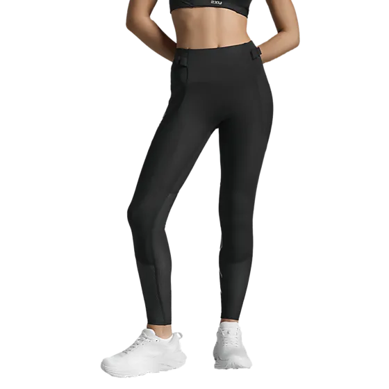 405778101102 2XU W Aero Mesh Hi-rise Compression Tights 405778101102 2XU W Aero Mesh Hi-rise Compression Tights Model01 Detail