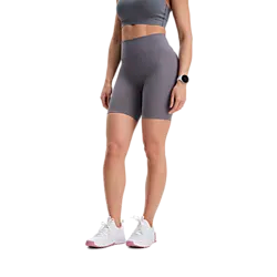 W Soft Fitness Shorts - Pigeon Grey Model01 Small1x1