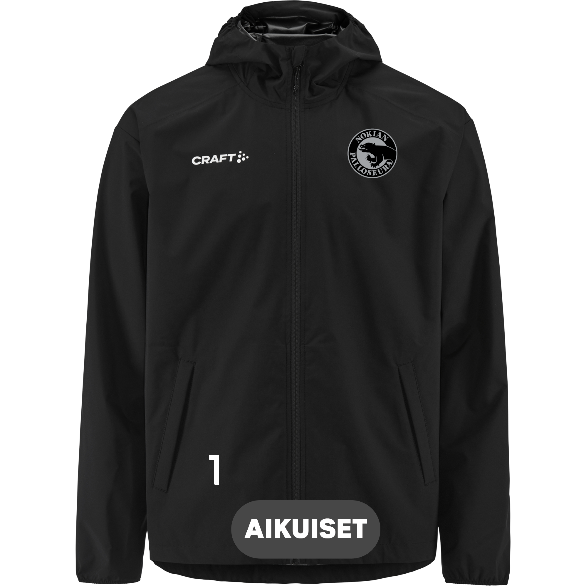 
CRAFT, 
SQUAD GO WEATHER JACKET, 
Detail 1
