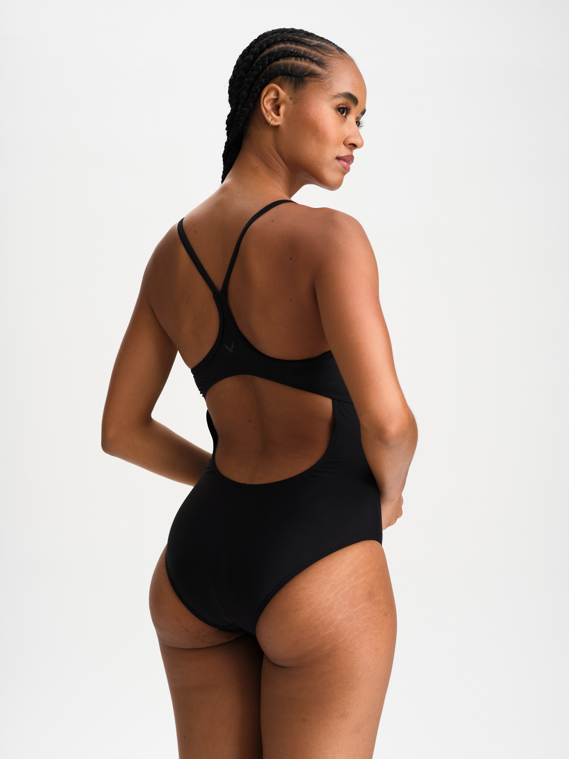 SOC, W Swim Strap Suit