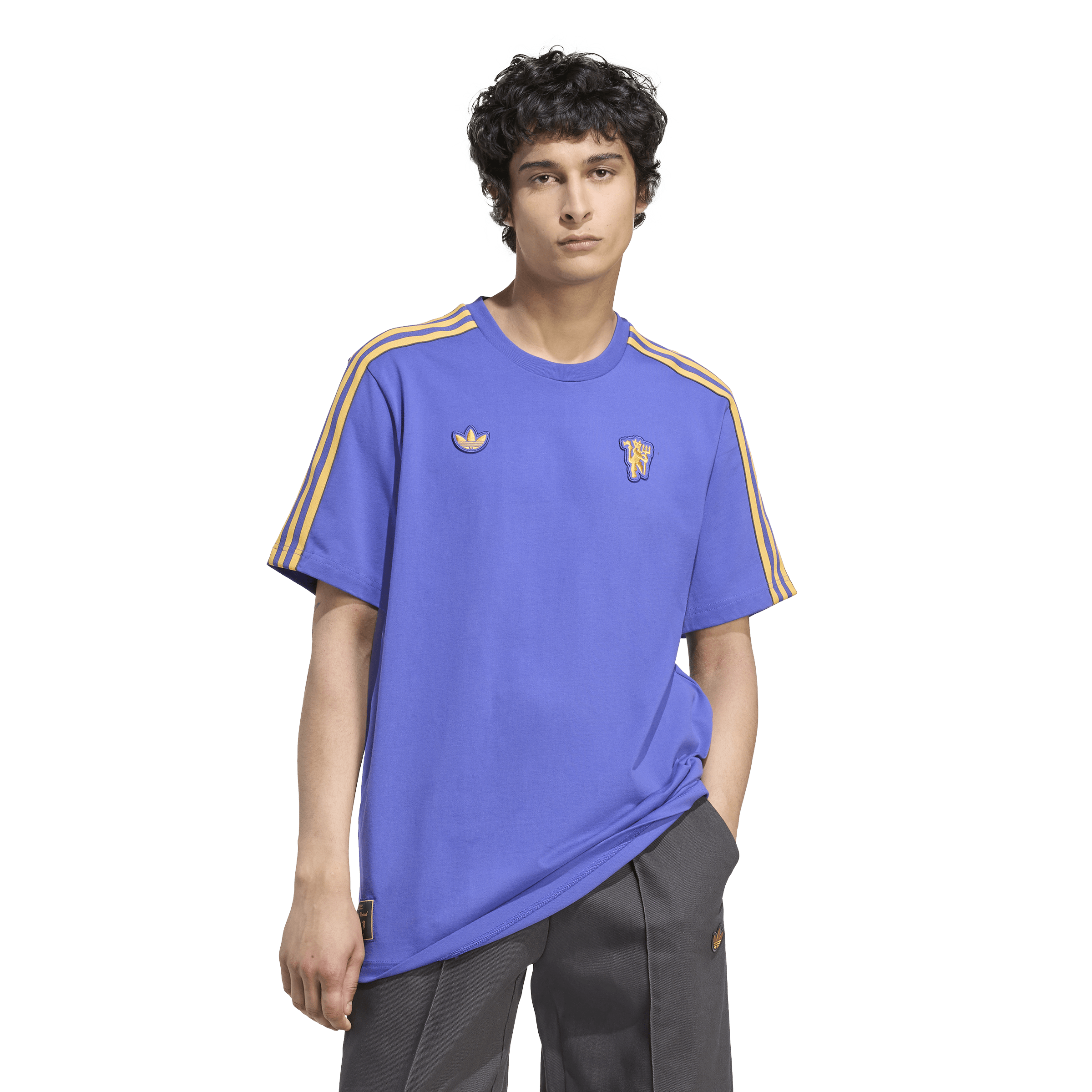 
ADIDAS ORIGINALS, 
Mufc Icon Tee, 
Detail 1
