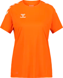 Core Xk Poly Tee Ss W - Orange Standard Small1x1