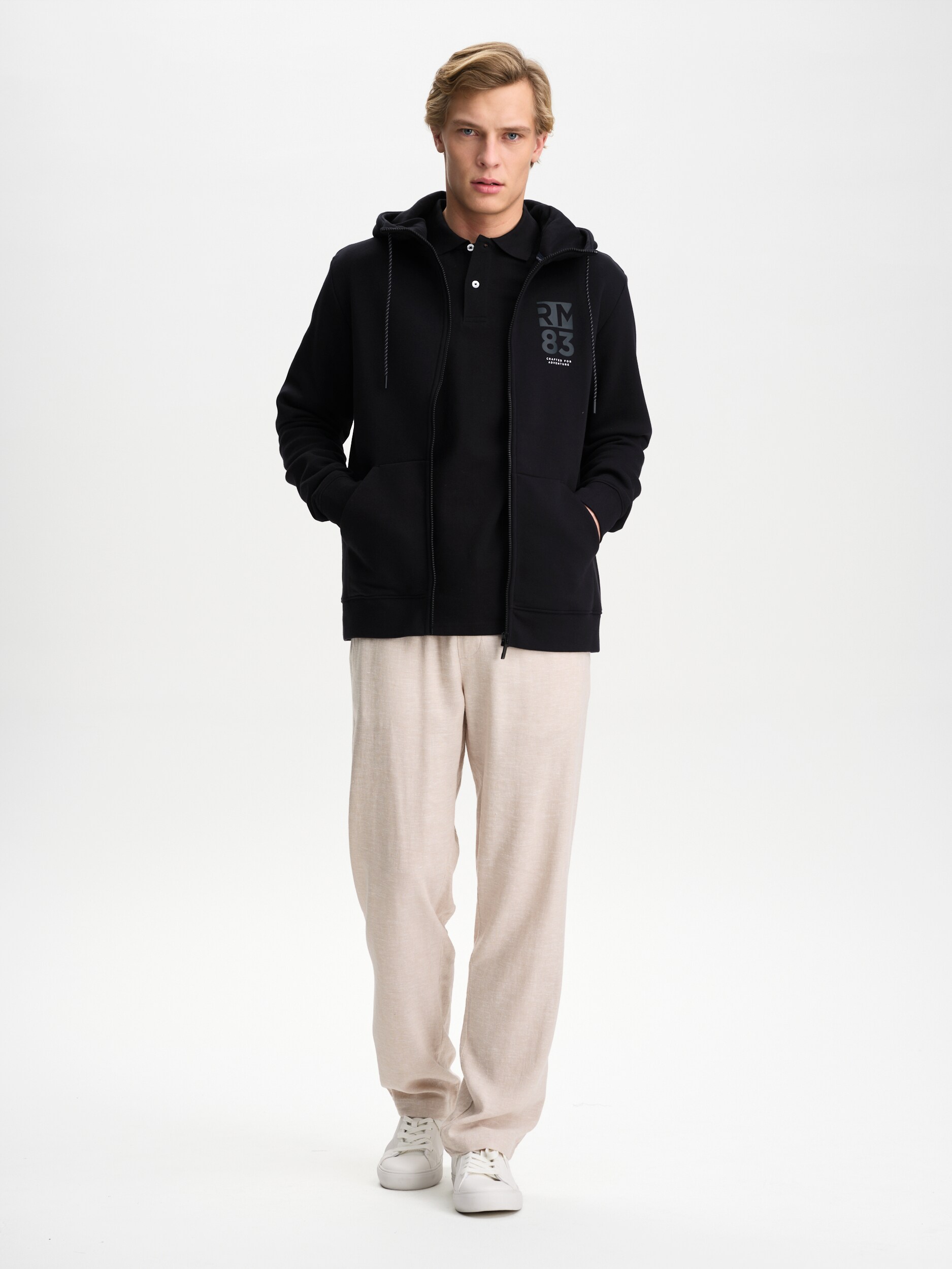 RACE MARINE, M RACE ZIP HOOD