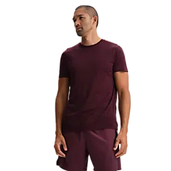M Tech Tee Re - Dk Plum Melange Model01 Small1x1