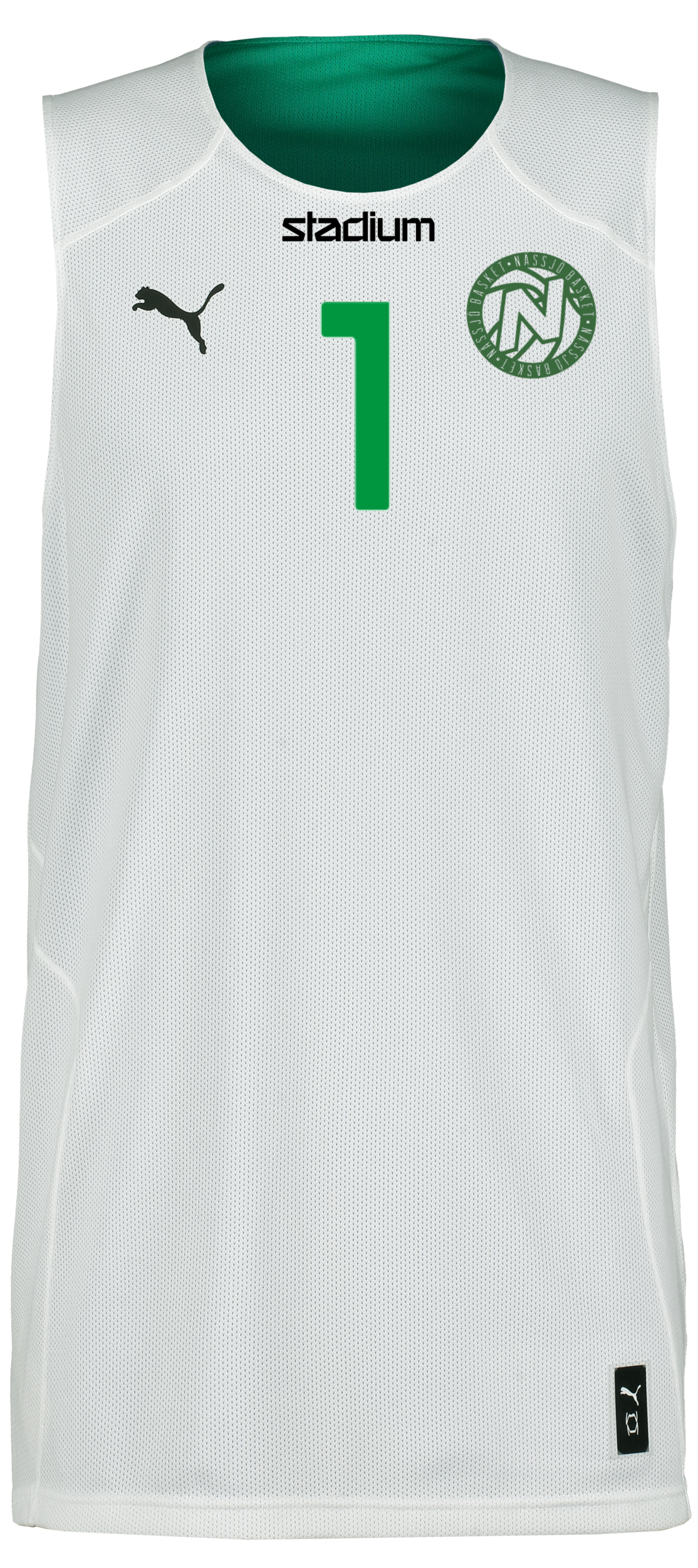 PUMA, Hoops Team Reverse Practice Jersey