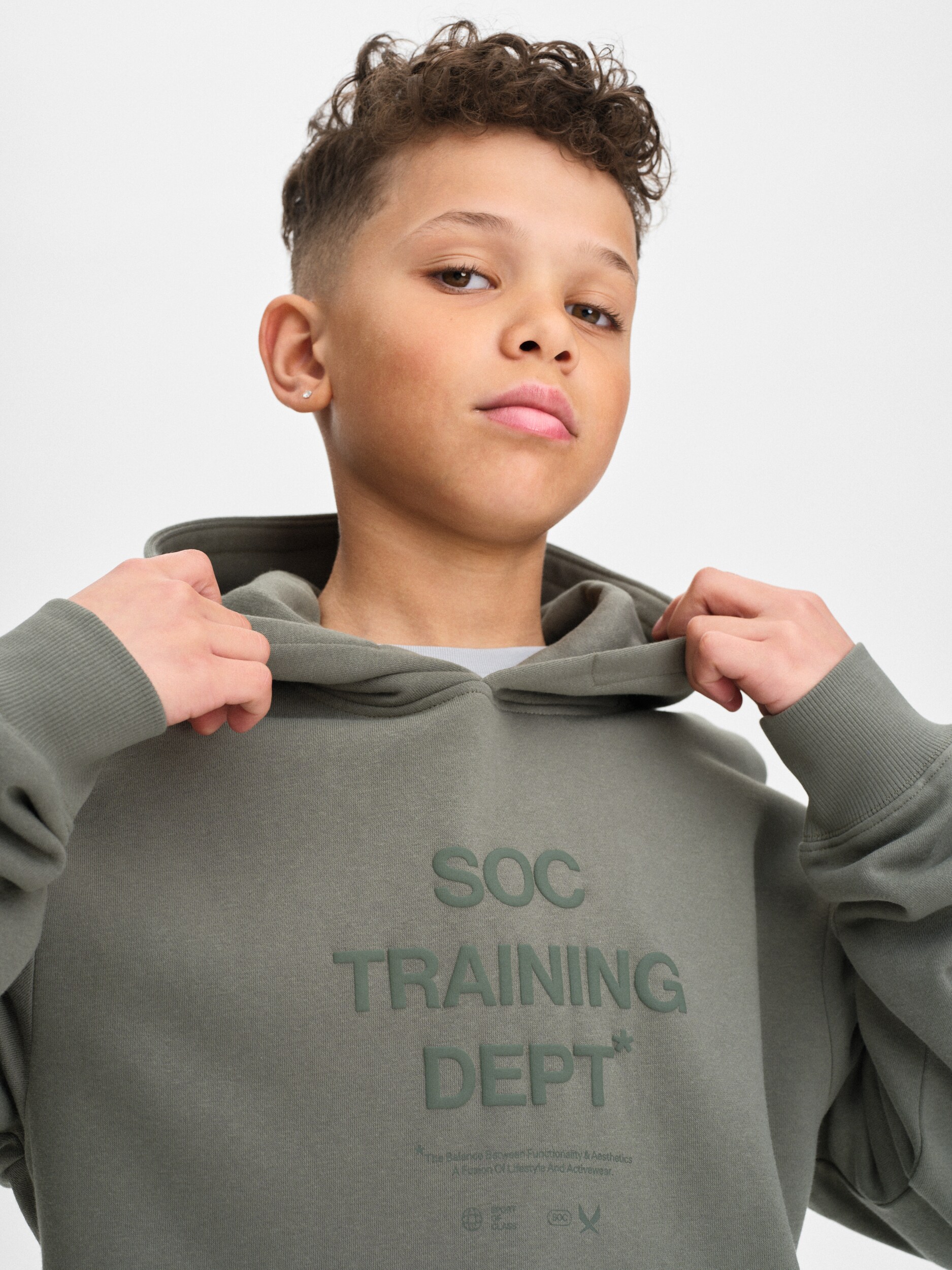 SOC, J VARSITY SWEAT HOOD