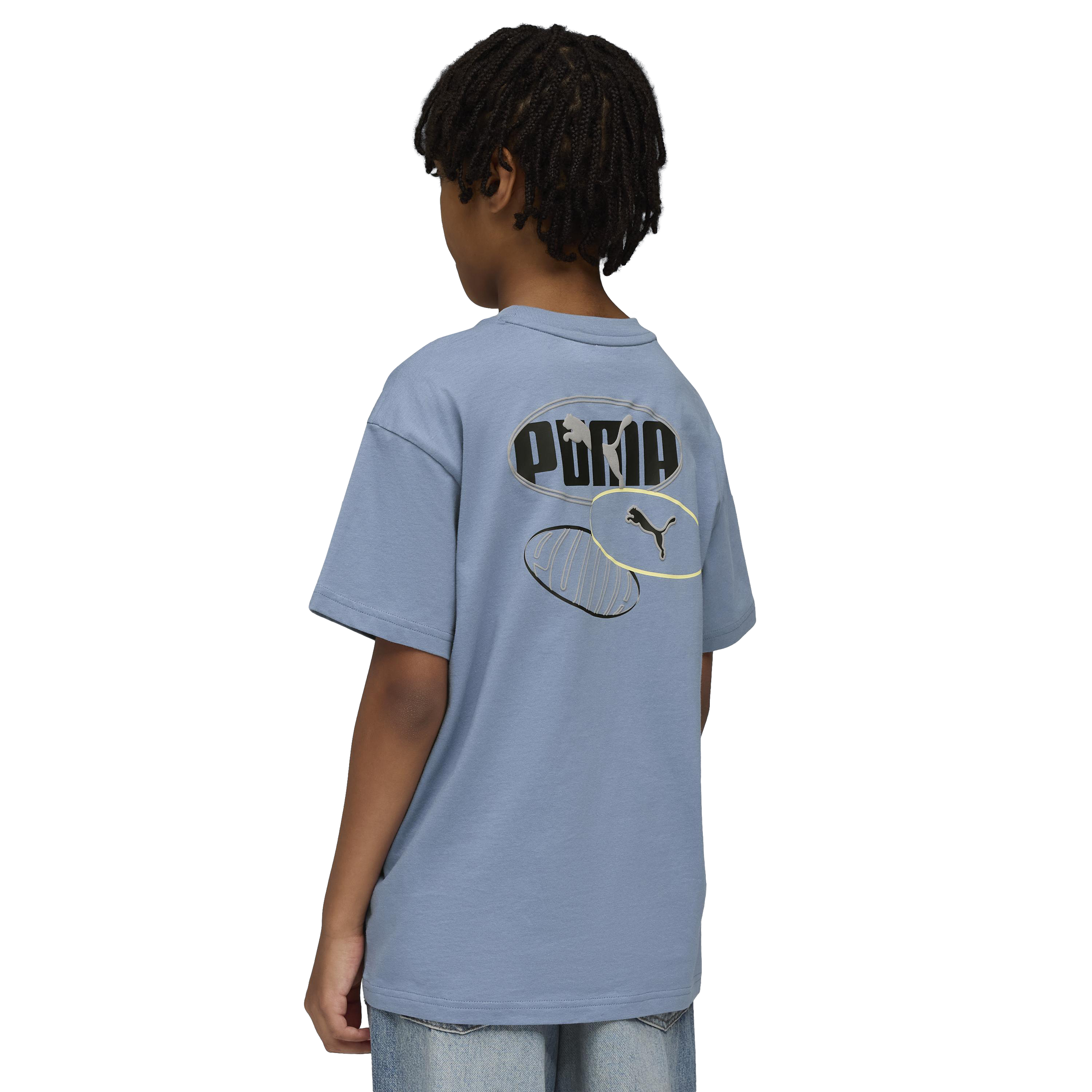 PUMA, Ess Logo Lab Relax Tee Jr