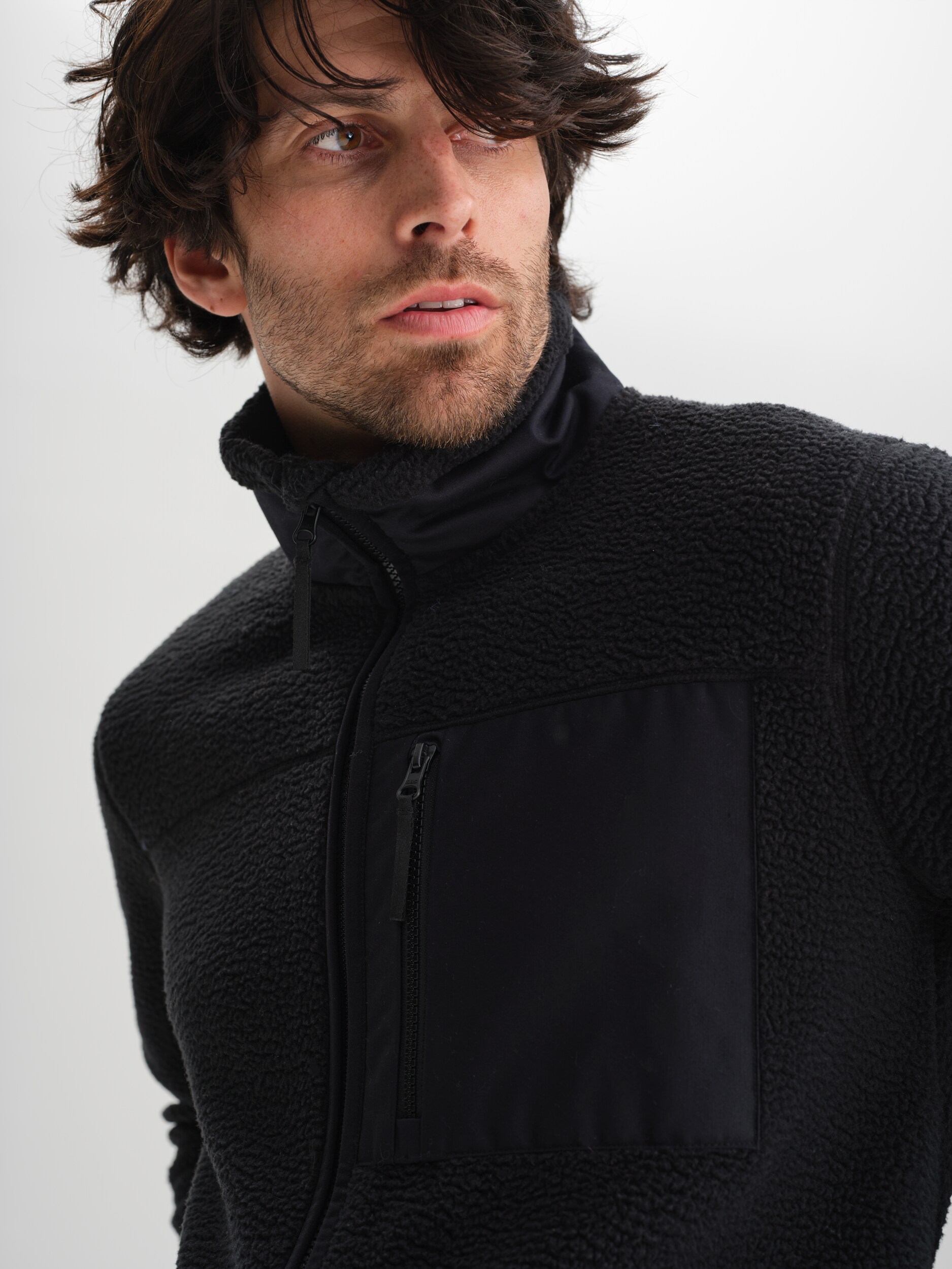 EVEREST, M Pile Shirt Retro