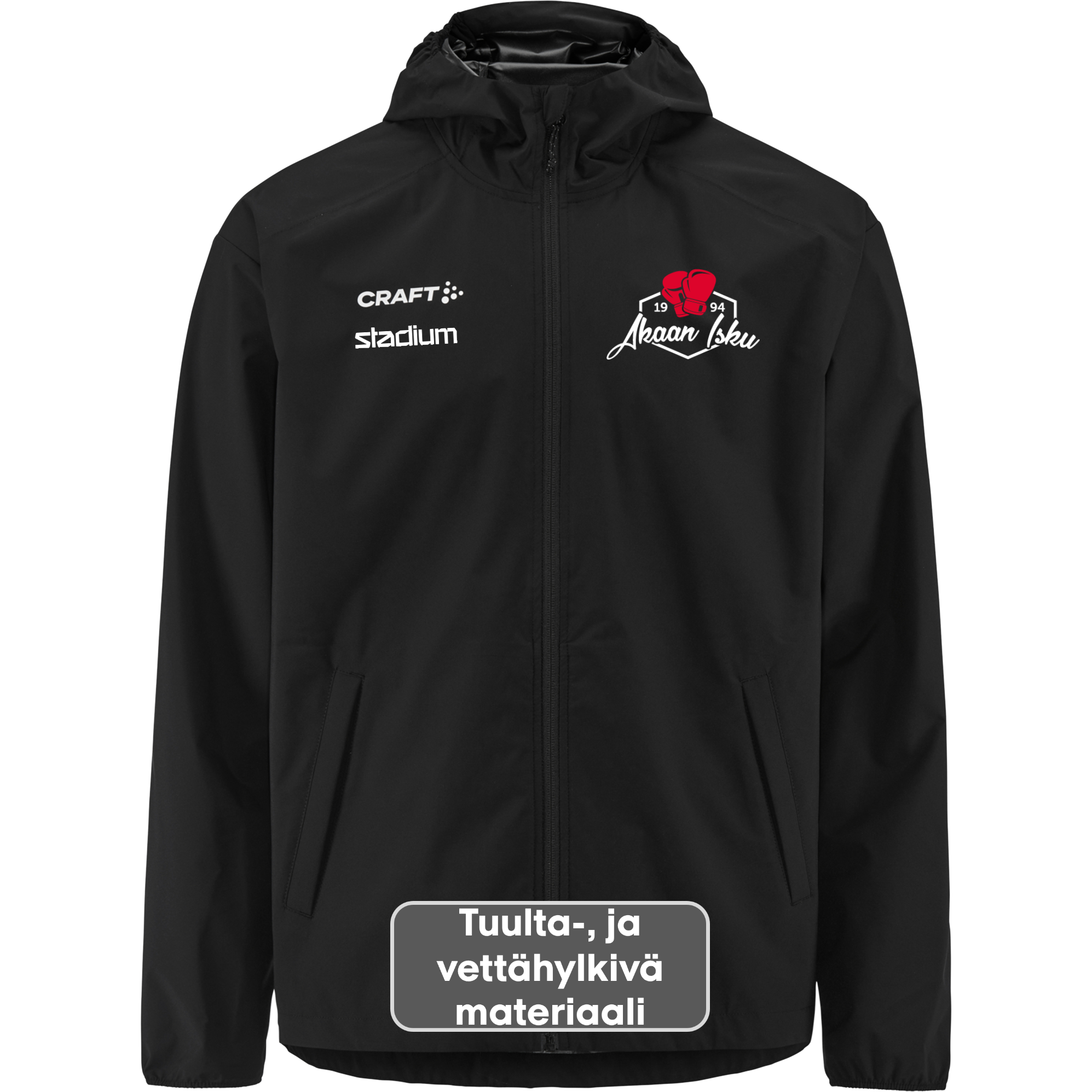 
CRAFT, 
SQUAD GO WEATHER JACKET, 
Detail 1

