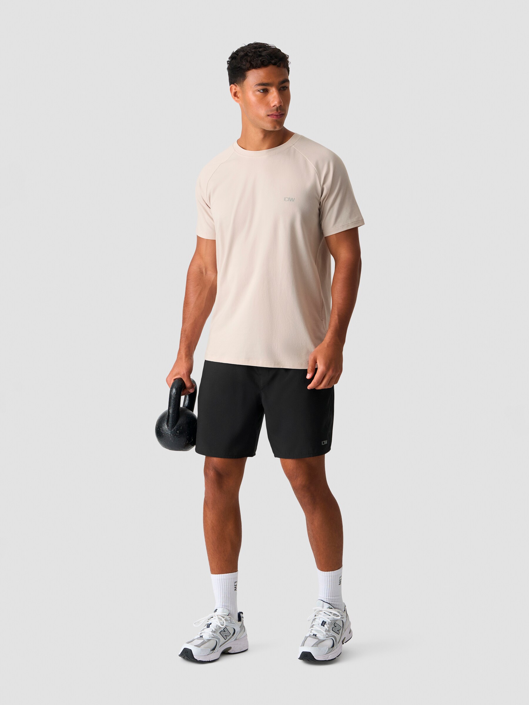 ICANIWILL, M WORKOUT RAGLAN TEE