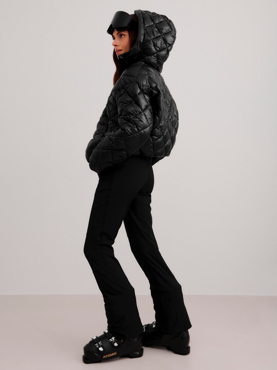 AIM&acute;N, W Luxe Quilted Anorak