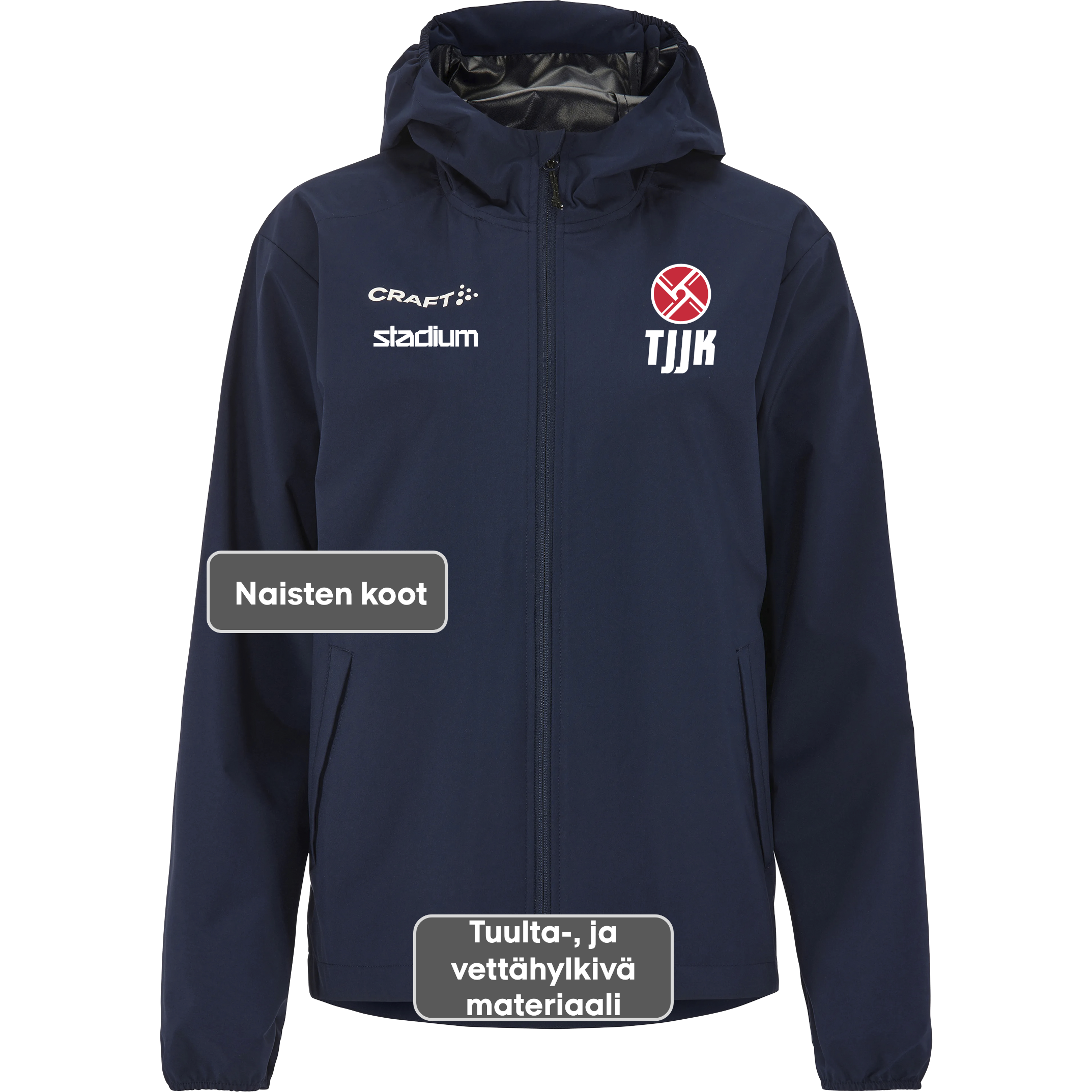 
CRAFT, 
SQUAD GO WEATHER JACKET W, 
Detail 1
