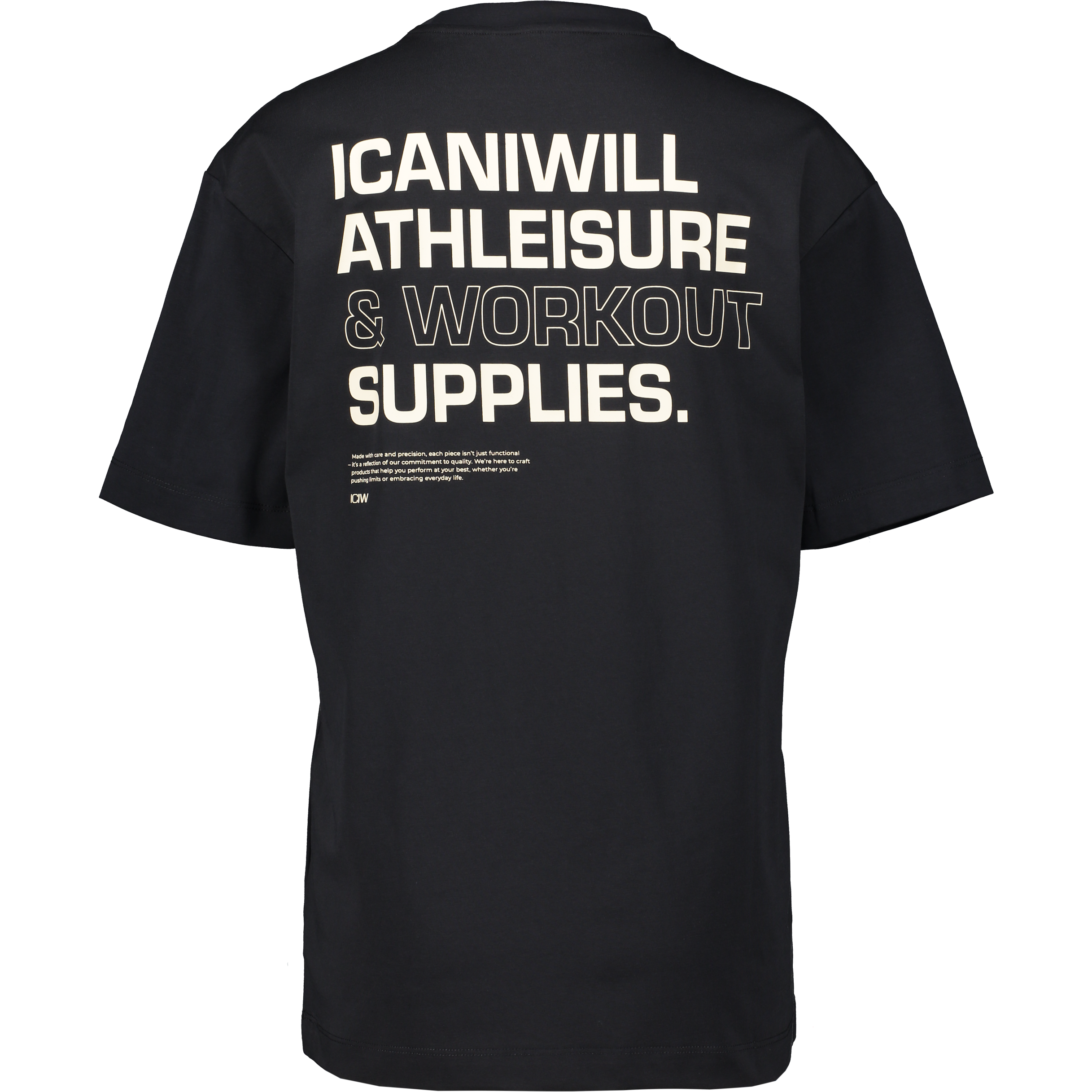 ICANIWILL, W Everyday Cotton T-Shirt Print