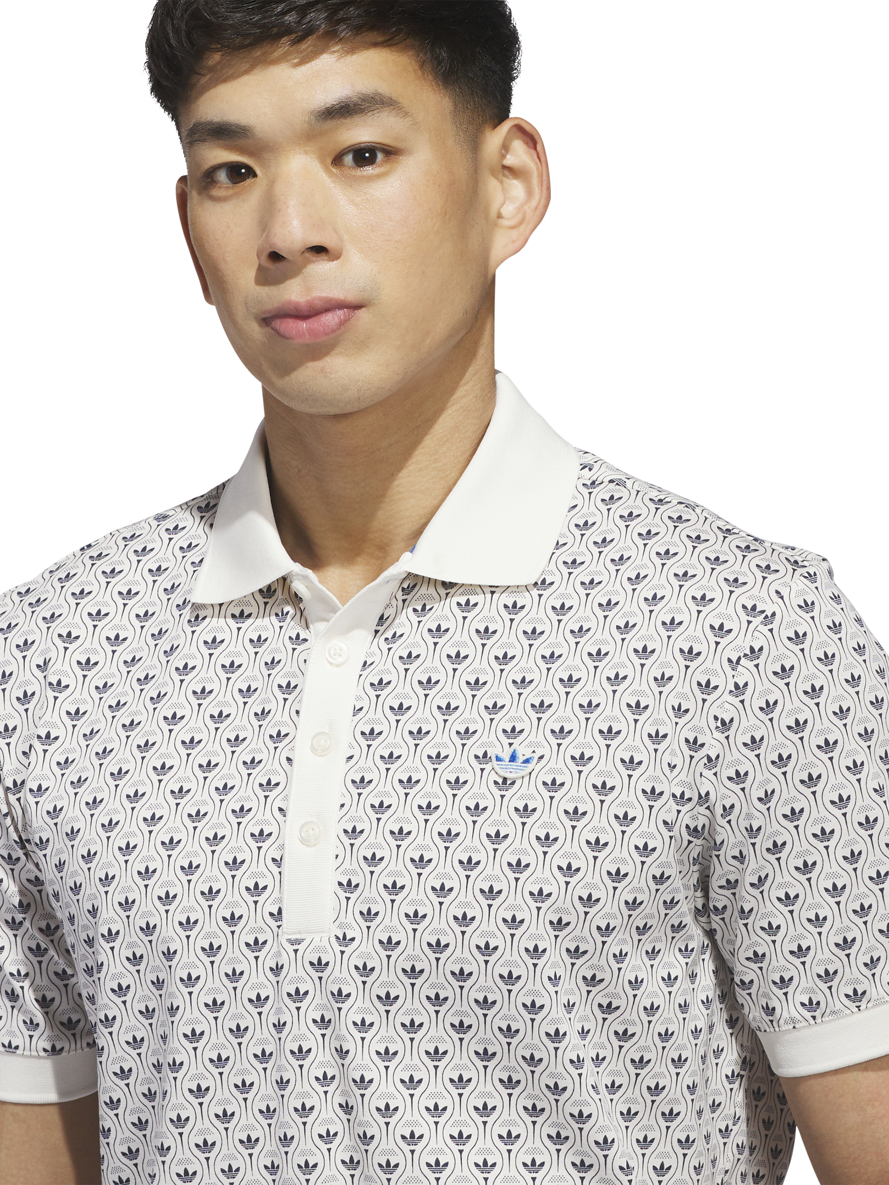 ADIDAS ORIGINALS, M S NOV AOP POLO