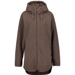 Pile Long Hood, Pitkä Fleecetakki, Naisten - Ash Purple Standard Small1x1