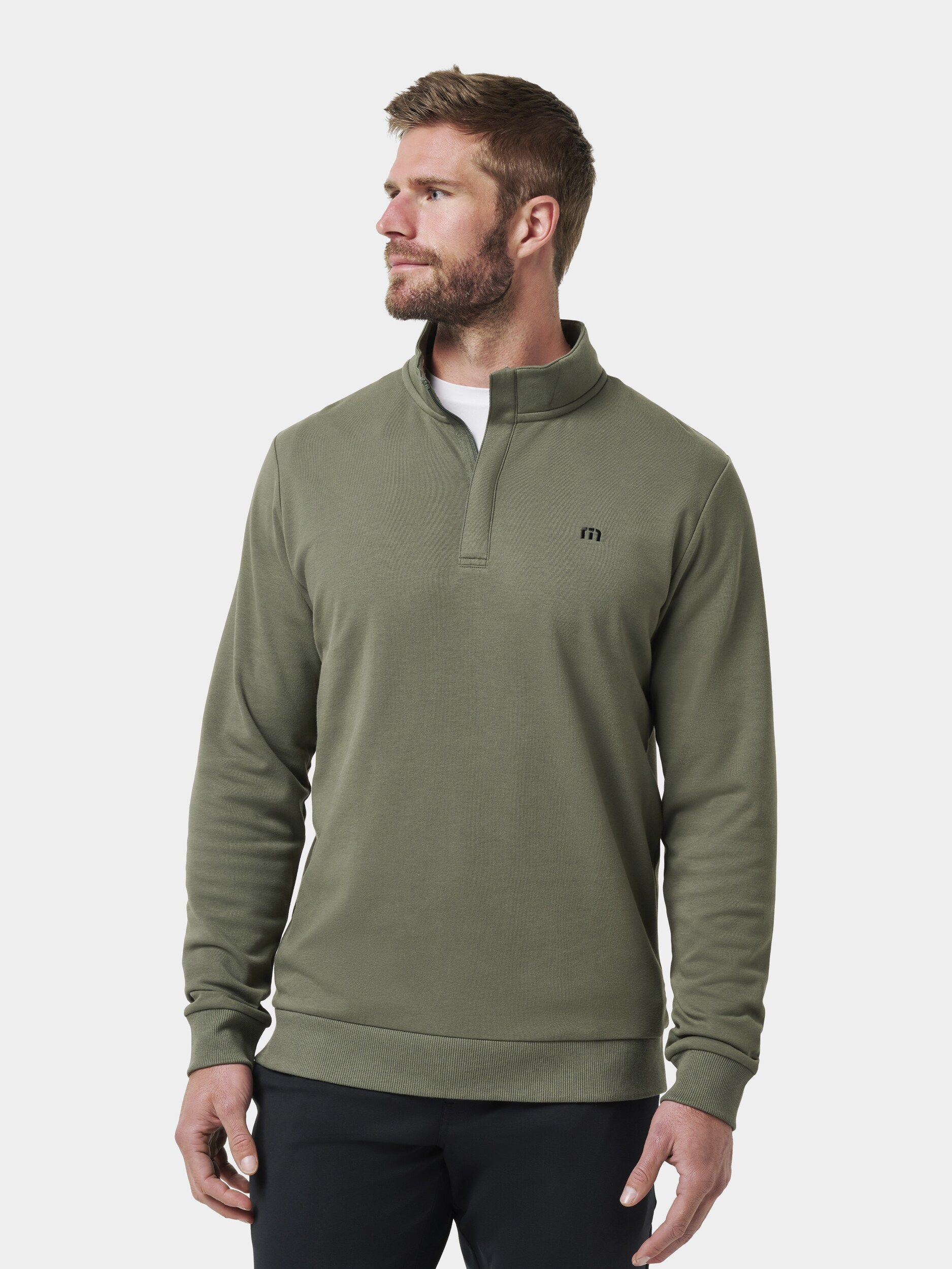 
TRAVISMATHEW, 
CLOUD QUARTER ZIP 2., 
Detail 1
