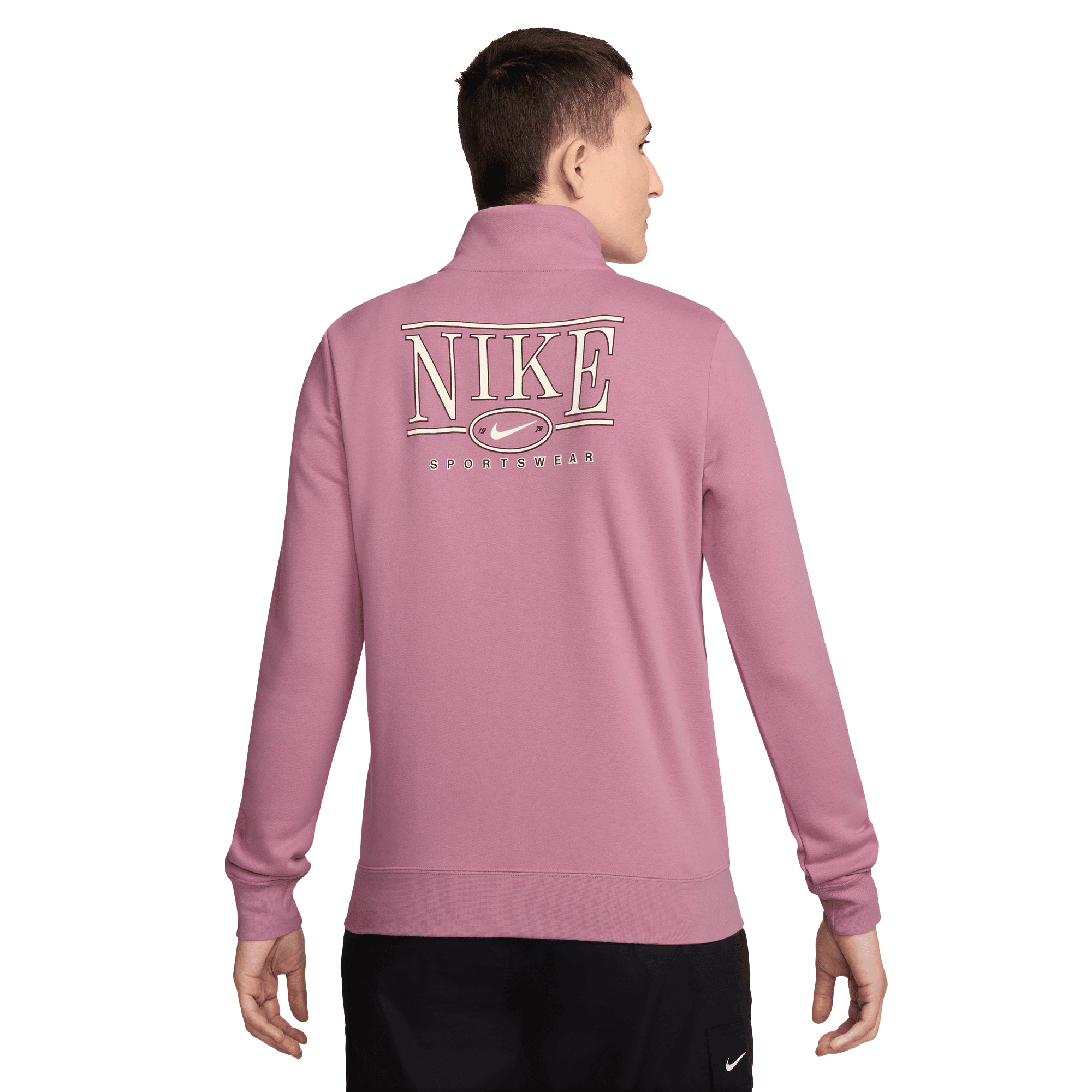 NIKE, W Flc Mock Gx Qz Top