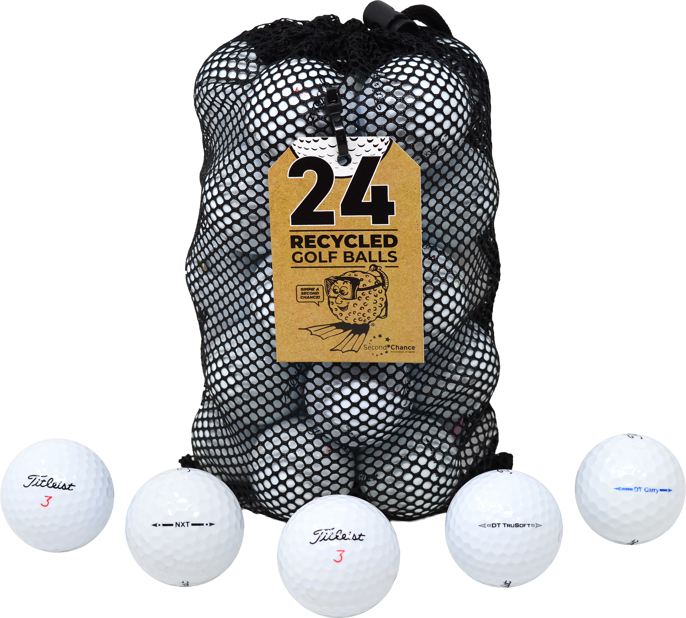 SECOND CHANCE, 24 MESH TITLEIST MIX GRADE A