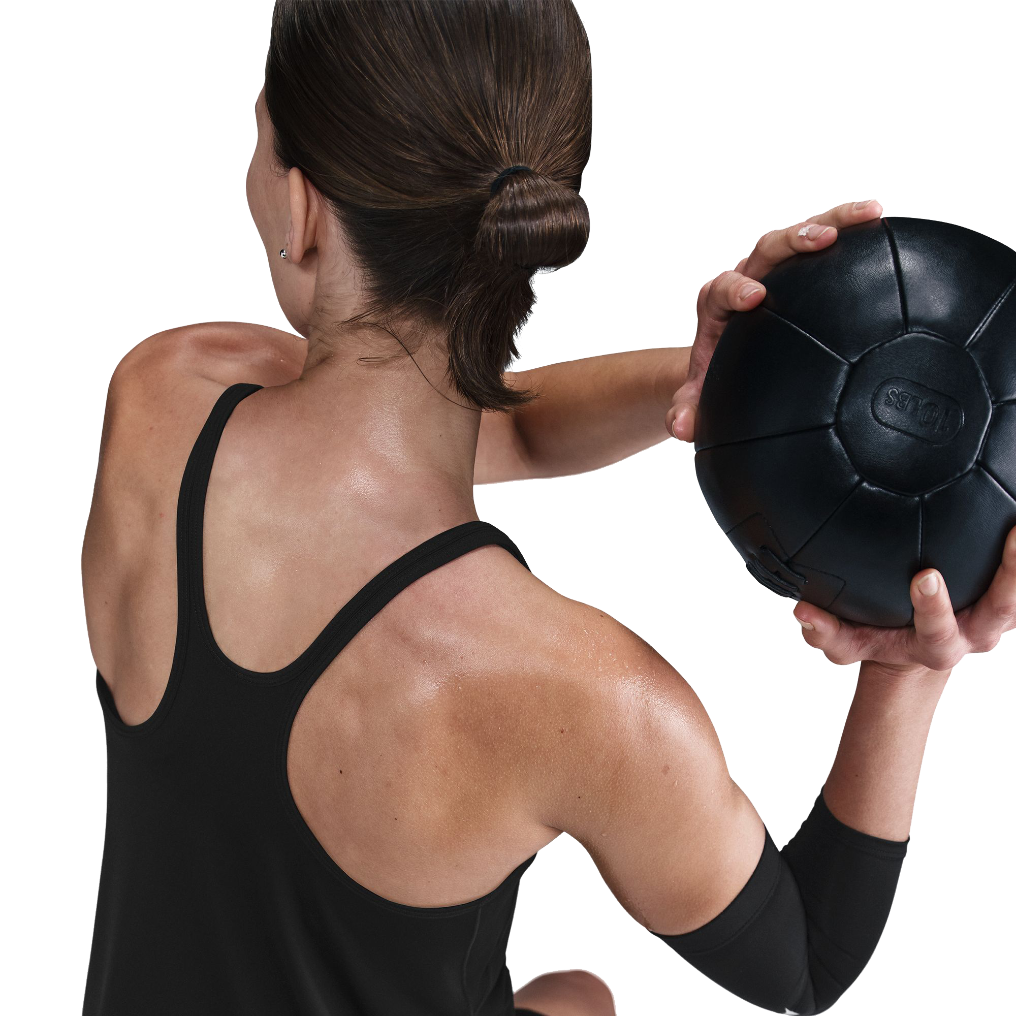 NIKE, W Nk One Clsc Df Strpy Tank Wt