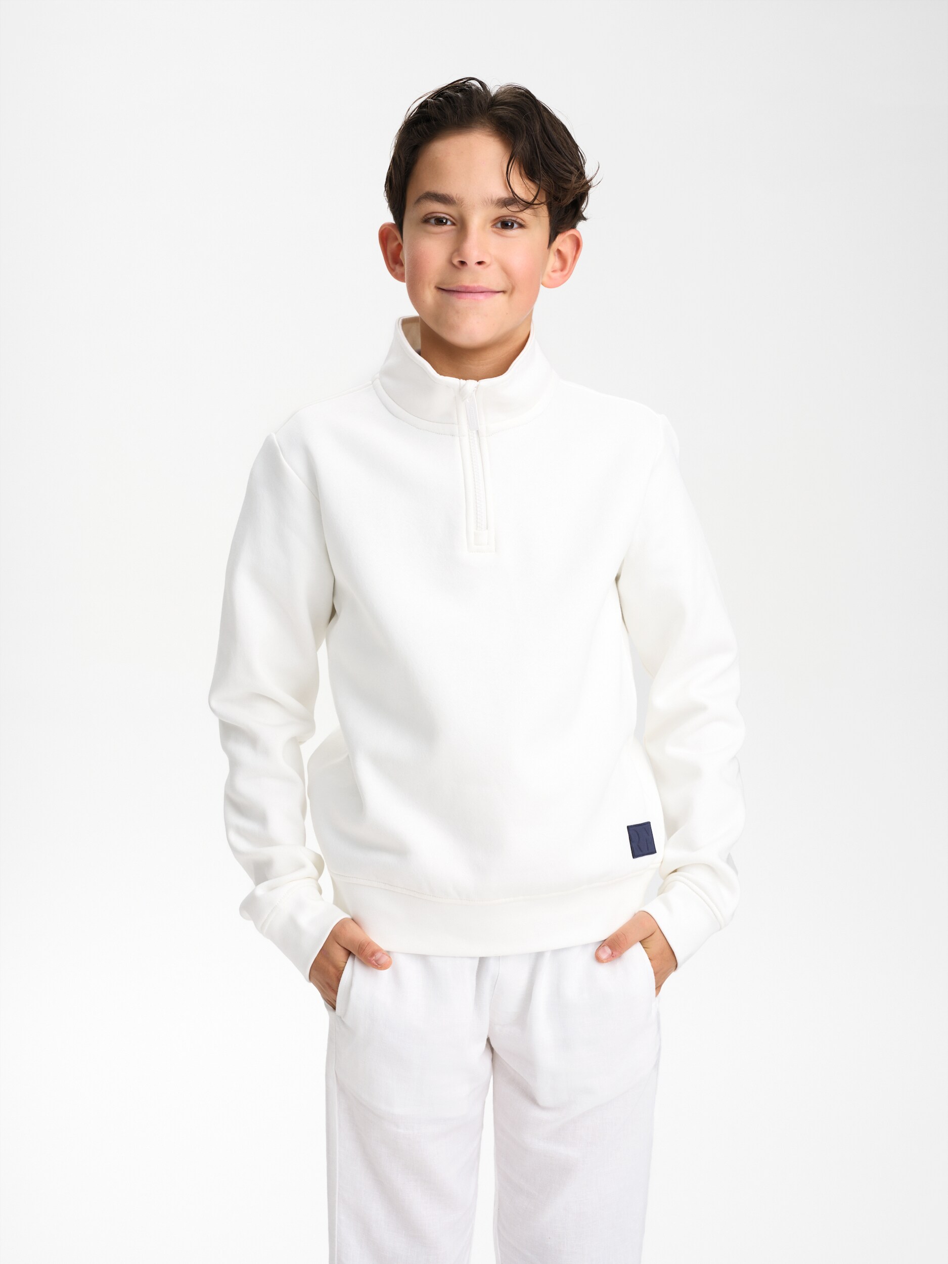 
RACE MARINE, 
J RACE HALF ZIP, 
Detail 1
