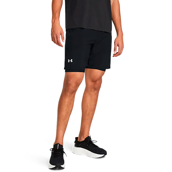 UNDER ARMOUR Шорты 2-в-1 M Launch 7 дюймов