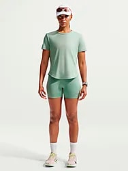 Nike Tempo Women'S Dri-Fit Short-Sl - STEAM/REFLECTIVE Model01 Small1x1