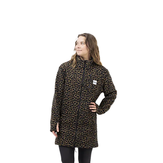 407702102102 EIVY W Versa Sherpa Coat 407702102102 EIVY W Versa Sherpa Coat Model01 Detail