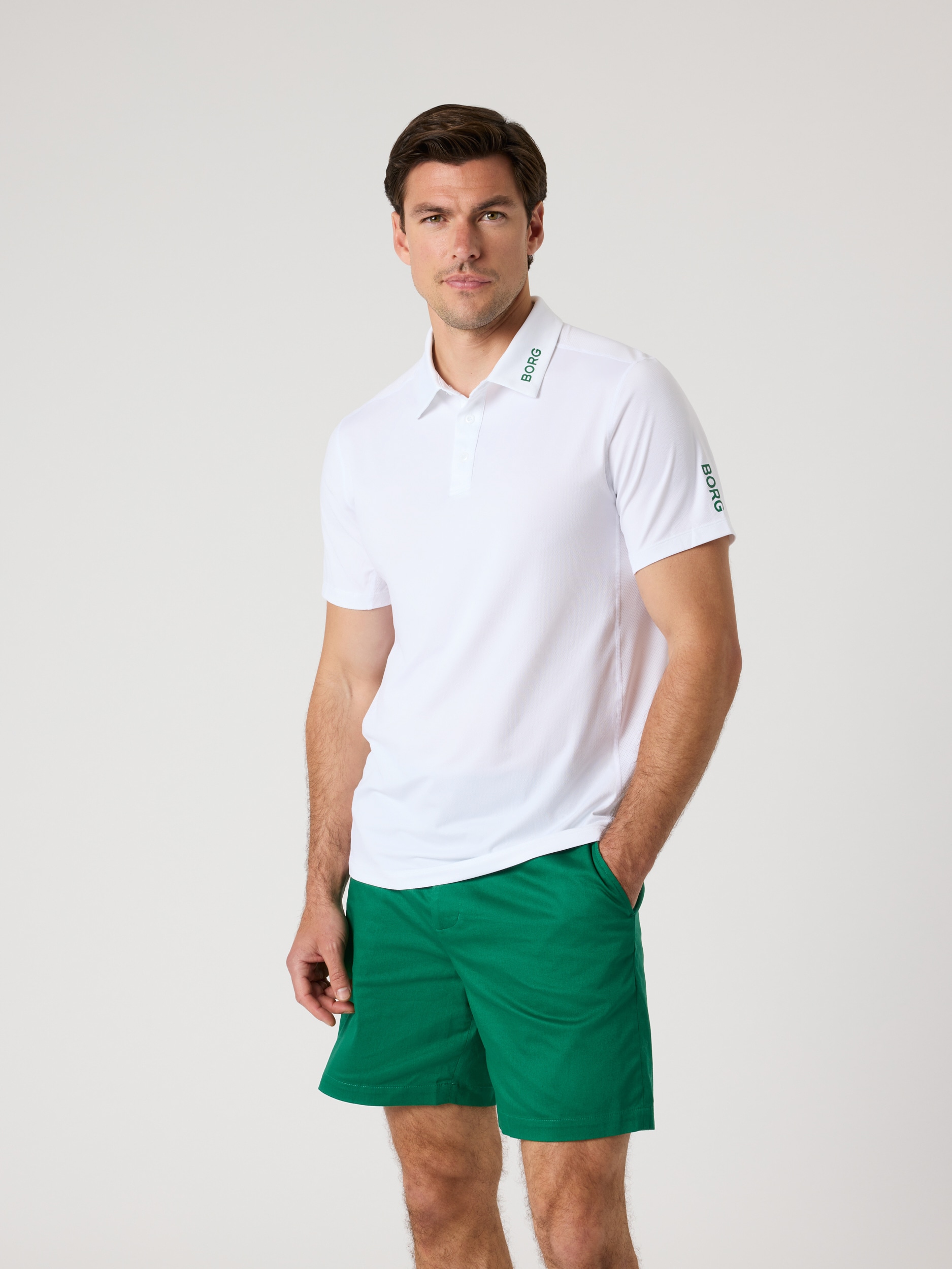 
BJ&Ouml;RN BORG, 
BORG GOLF POLO SHIRT, 
Detail 1
