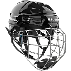 S25 Bauer Re-akt 70-helmet-combo - Svart Standard Small1x1