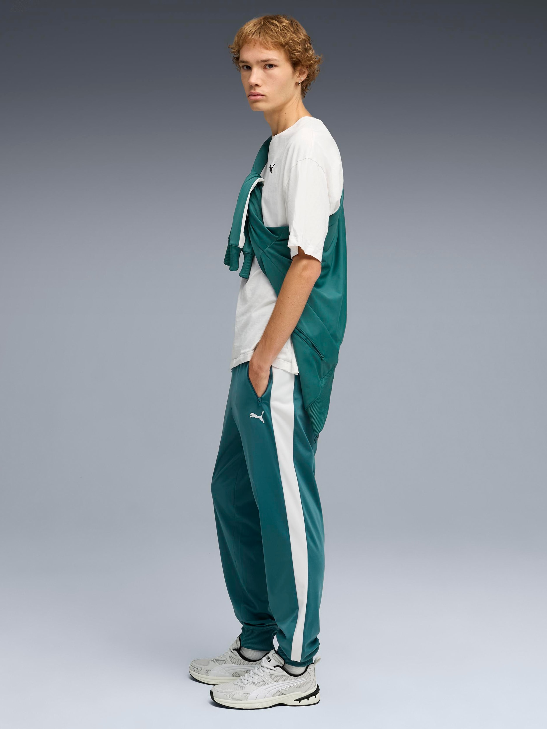 PUMA, M ESS T7 POLY PANTS