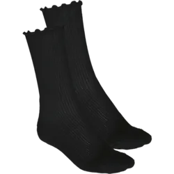 Active Frill Sock 2p - Black Standard Small1x1