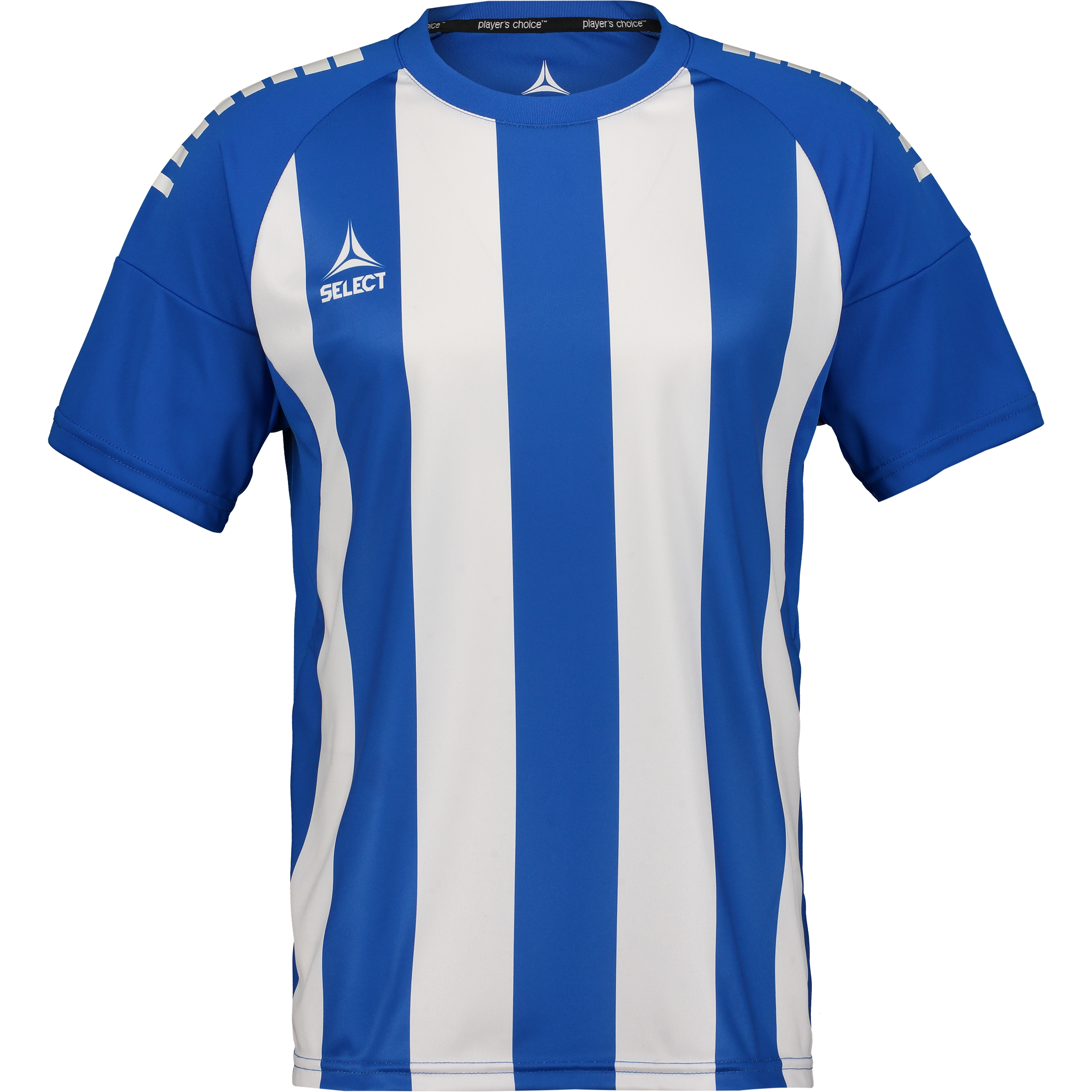 
SELECT, 
Spain 25 Striped Ss Jsy, 
Detail 1
