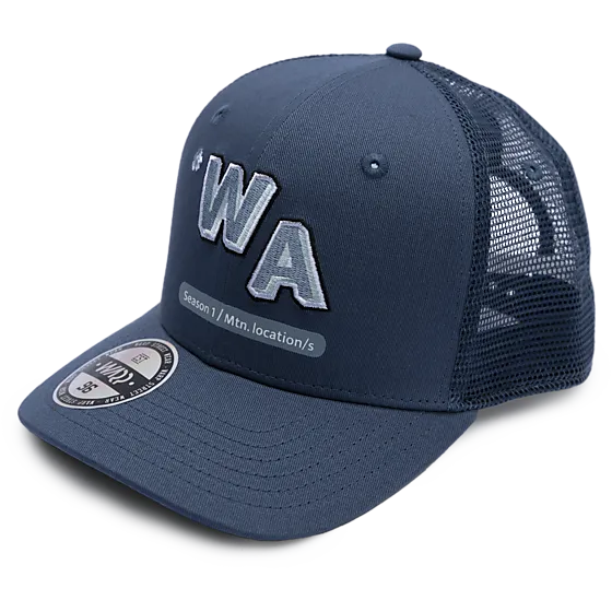 403356101101 WARP J Park Trucker Cap 403356101101 WARP J Park Trucker Cap Model01 Detail