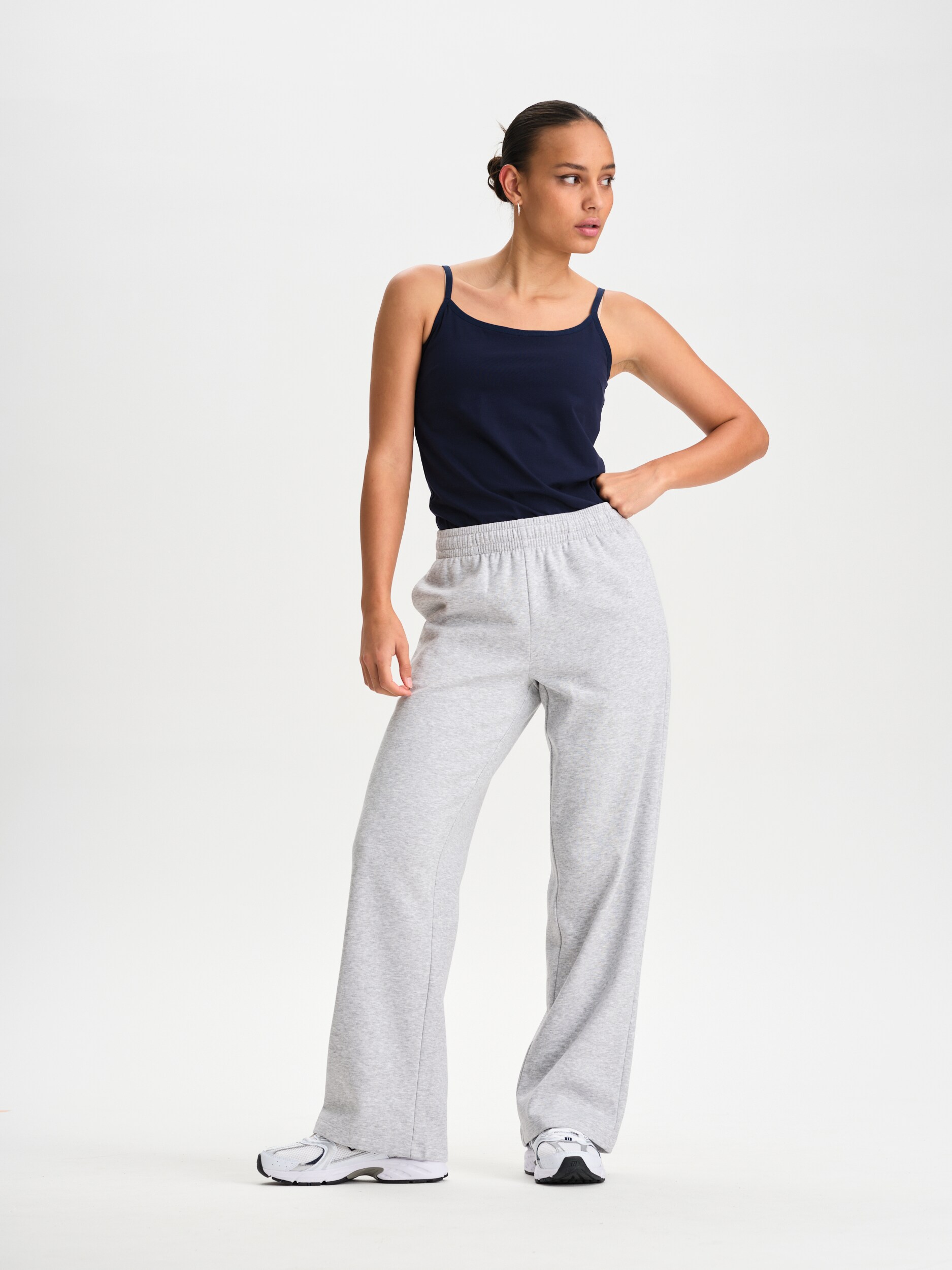 SOC, W SLIM FIT STRAP SINGLET