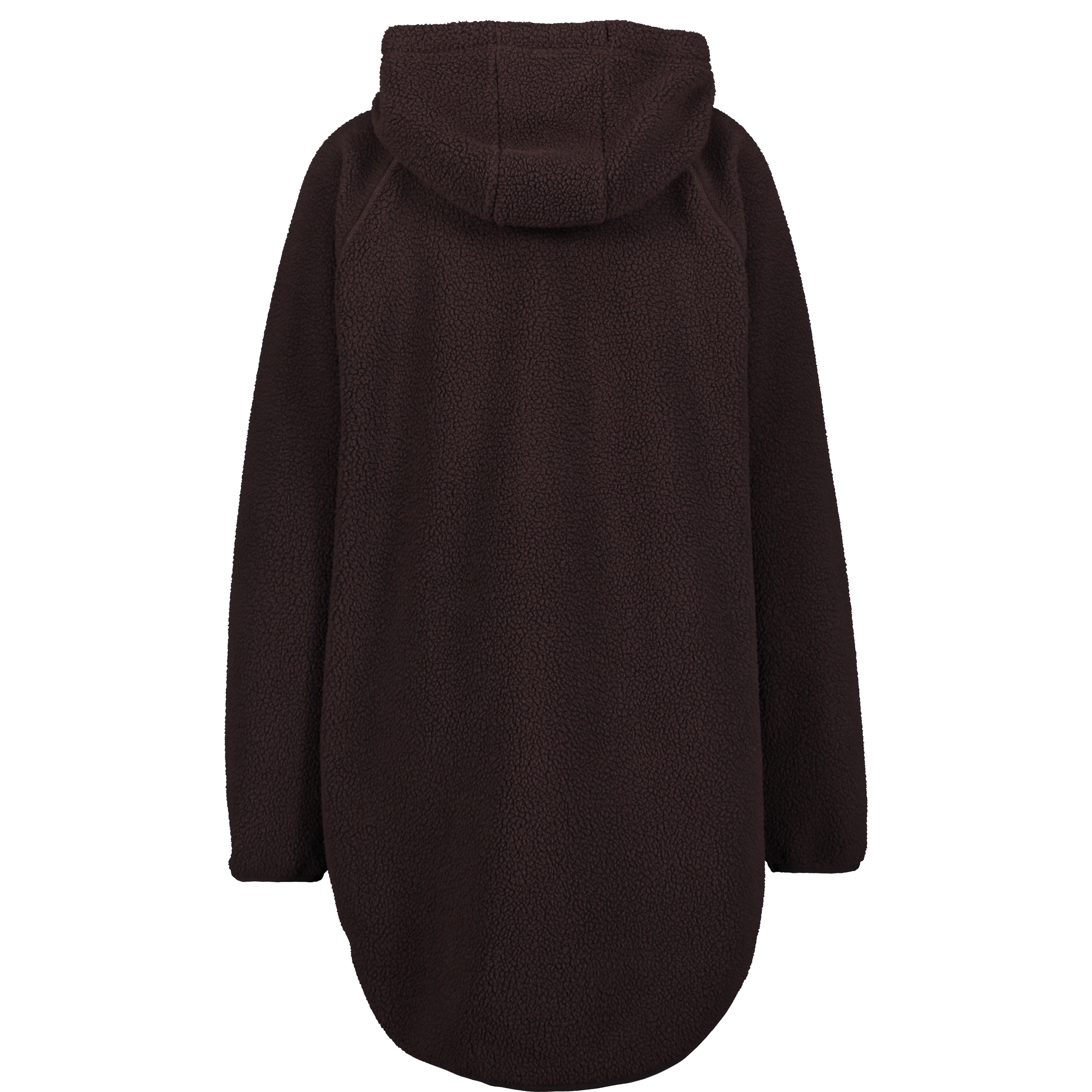 EVEREST, Pile Long Hood, l&aring;ng fleecetr&ouml;ja, dam