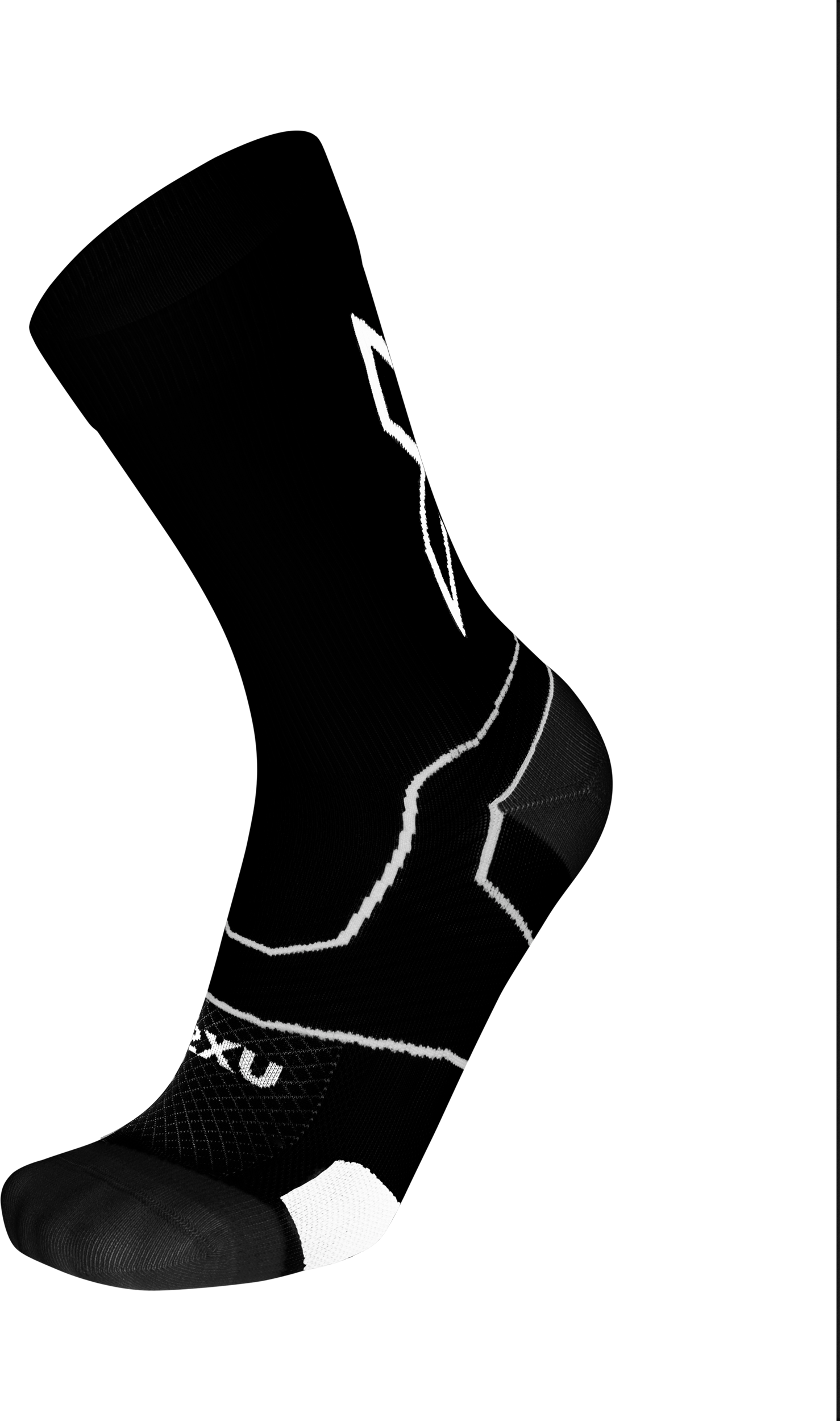 
2XU, 
VECTR LIGHT CUSHION CREW SOCKS, 
Detail 1
